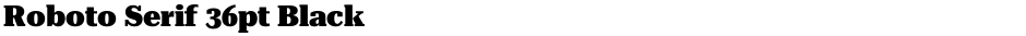Roboto Serif 36pt BlackDemo