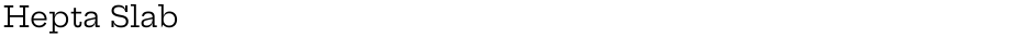Hepta SlabDemo