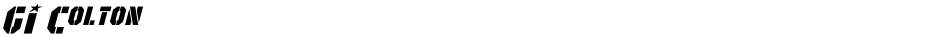 GI ColtonDemo