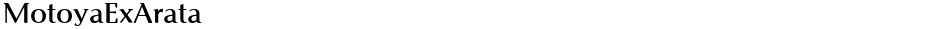 MotoyaExArataDemo