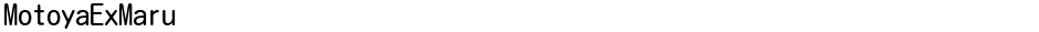 MotoyaExMaruDemo