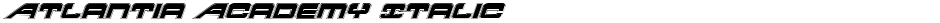 Atlantia Academy ItalicDemo