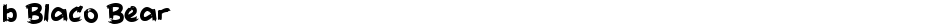 b Blaco BearDemo