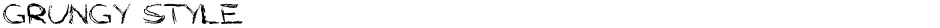 Grungy StyleDemo