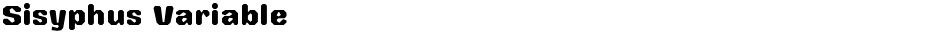 Sisyphus VariableDemo