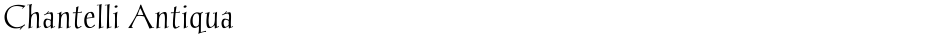 Chantelli AntiquaDemo