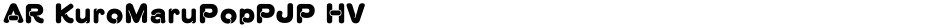 AR KuroMaruPopPJP HVDemo