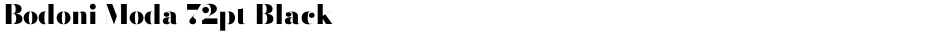 Bodoni Moda 72pt BlackDemo