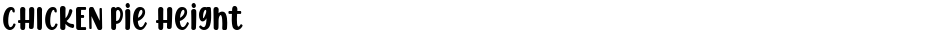 CHICKEN Pie HeightDemo