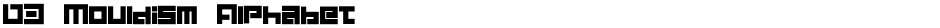 D3 Mouldism AlphabetDemo
