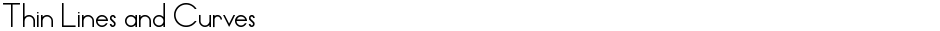 Thin Lines and CurvesDemo
