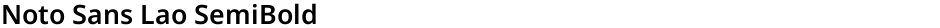 Noto Sans Lao SemiBoldDemo