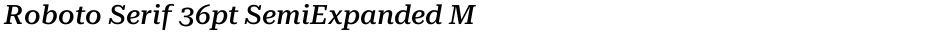 Roboto Serif 36pt SemiExpanded MediumDemo