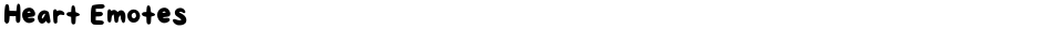 Heart EmotesDemo