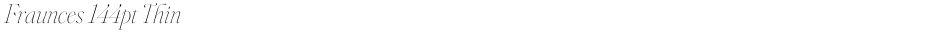 Fraunces 144pt ThinDemo
