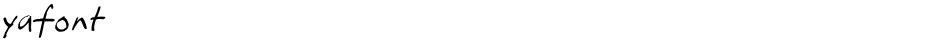 yafontDemo