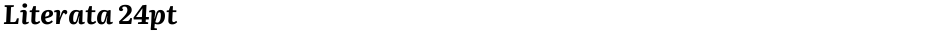 Literata 24ptDemo