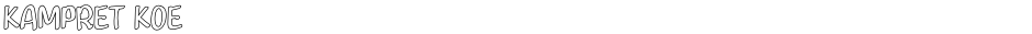 KAMPRET KOEDemo