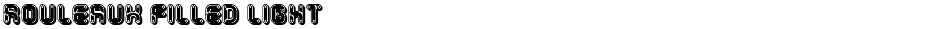Rouleaux Filled LightDemo