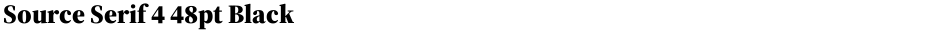 Source Serif 4 48pt BlackDemo