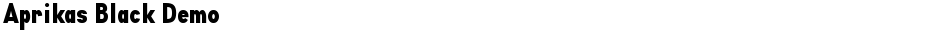 Aprikas Black DemoDemo