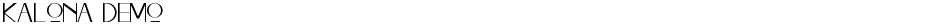 Kalona DemoDemo