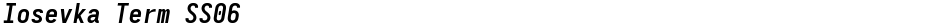 Iosevka Term SS06Demo