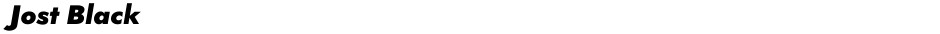 Jost BlackDemo