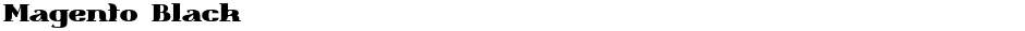 Magento BlackDemo