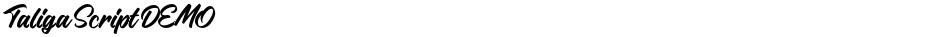 Taliga Script DEMODemo