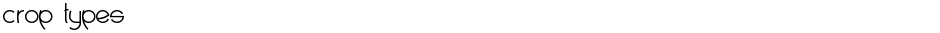 crop typesDemo