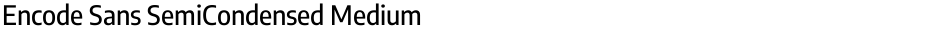 Encode Sans SemiCondensed MediumDemo