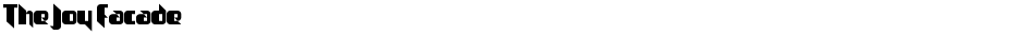 The Joy FacadeDemo