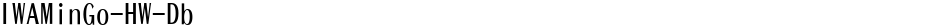 IWAMinGo-HW-DbDemo
