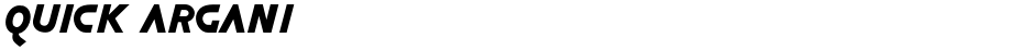 Quick ArganiDemo