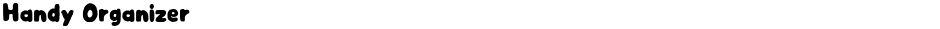 Handy OrganizerDemo