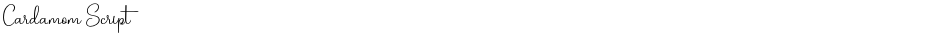 Cardamom ScriptDemo