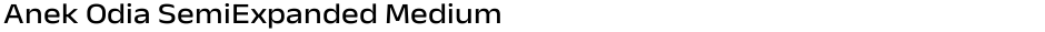 Anek Odia SemiExpanded MediumDemo