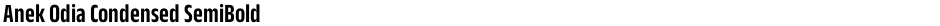 Anek Odia Condensed SemiBoldDemo