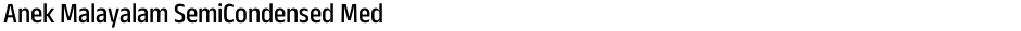 Anek Malayalam SemiCondensed MediumDemo