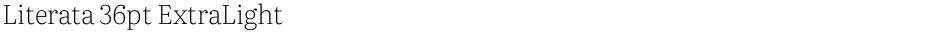 Literata 36pt ExtraLightDemo