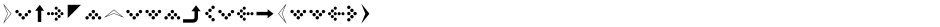 SimpleDirectionArrowsDemo