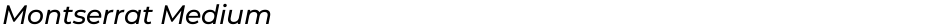 Montserrat MediumDemo