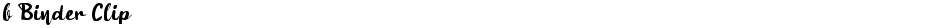 b Binder ClipDemo