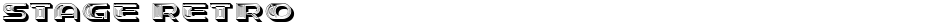 Stage RetroDemo