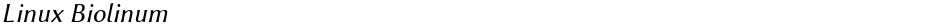 Linux BiolinumDemo