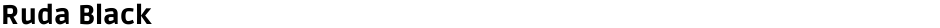 Ruda BlackDemo