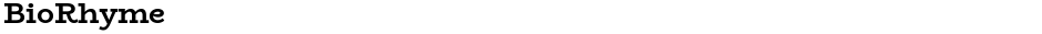 BioRhymeDemo