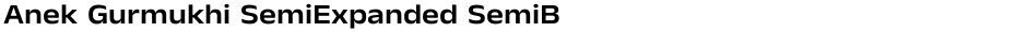 Anek Gurmukhi SemiExpanded SemiBoldDemo