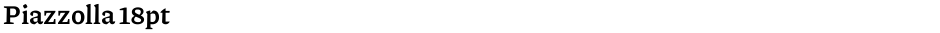 Piazzolla 18ptDemo